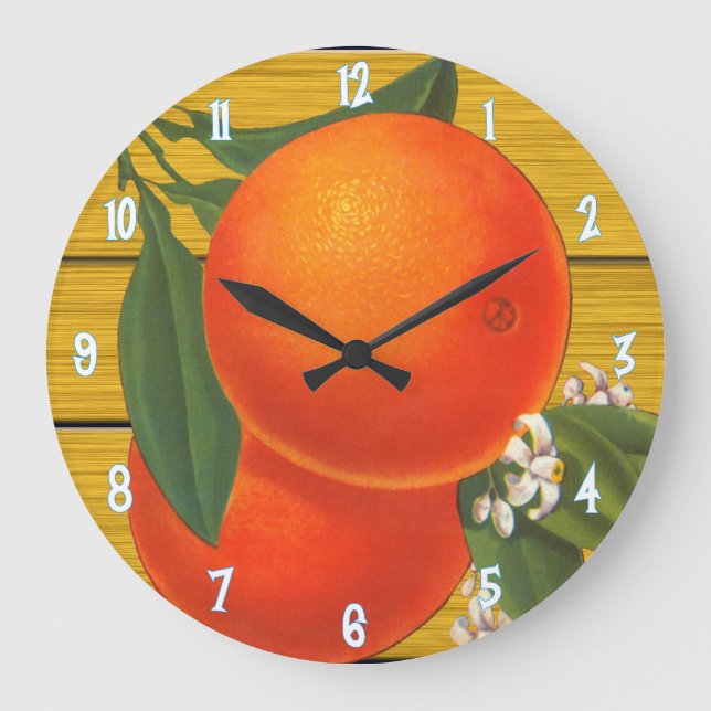 Grande Horloge Ronde Wall Clock (Recto)