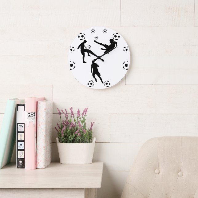 Grande Horloge Ronde Wall Clock (Salle de lecture)