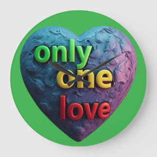 Grande Horloge Ronde Wall Clock