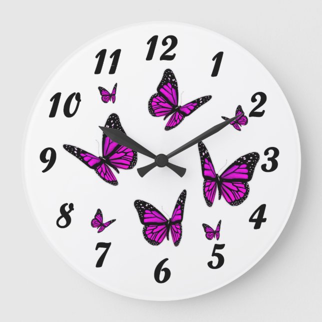 Grande Horloge Ronde Wall Clock (Recto)