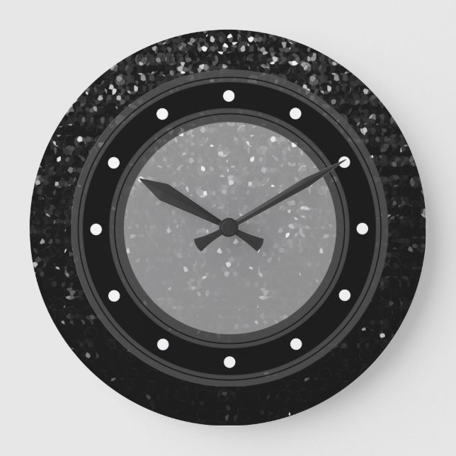 Grande Horloge Ronde Wall Clock Crystal (Recto)