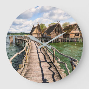 Grande Horloge Ronde Water   Style Houses Over the Water