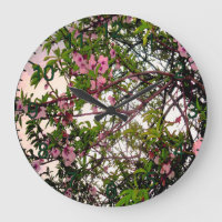 "Whispers of Spring : Watercolor Pink Blossom Tree