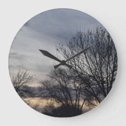 Grande Horloge Ronde Whispers of Winter