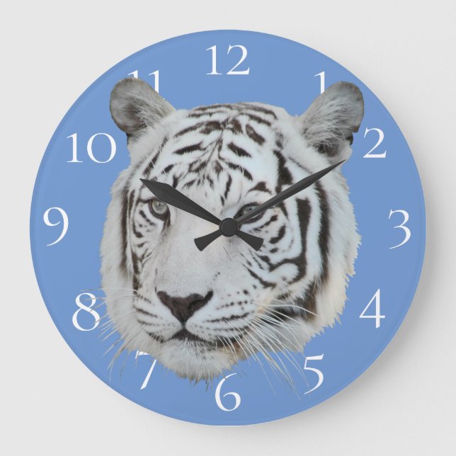 Grande Horloge Ronde White tiger (Recto)