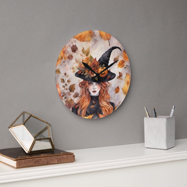 Grande Horloge Ronde Willa La Sorcière (Bureau)