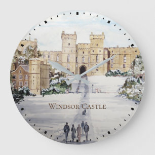 Grande Horloge Ronde Winter at Windsor Castle