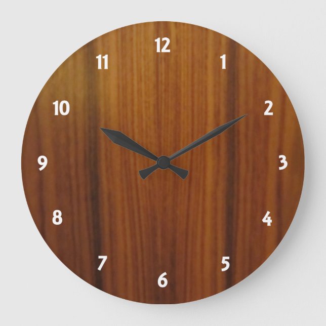 Grande Horloge Ronde wood (Recto)