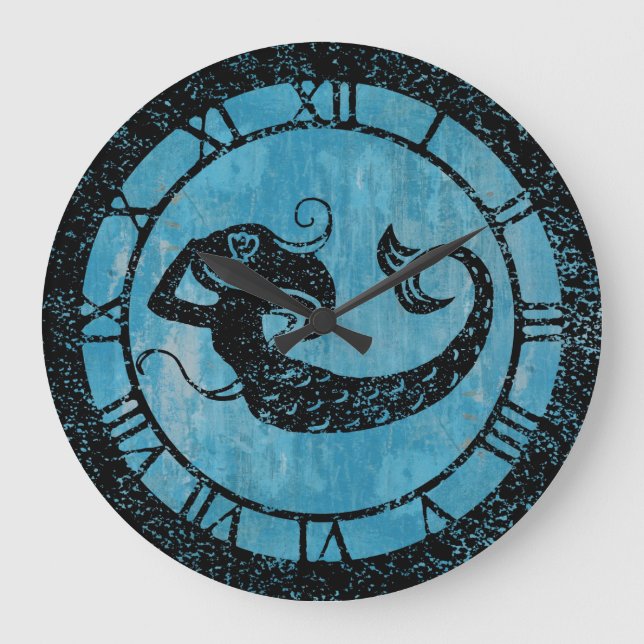 Grande Horloge Ronde Worn Mermaid (Recto)