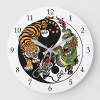 yang de yin de dragon et de tigre