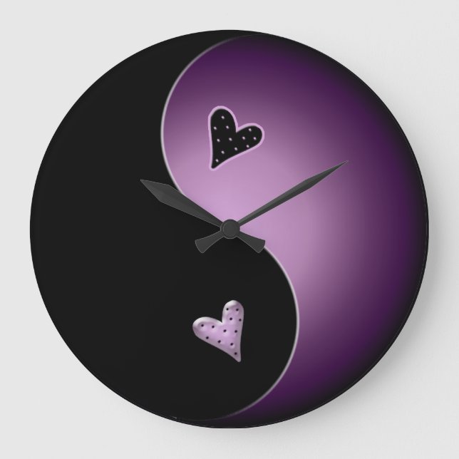 Grande Horloge Ronde yang pourpre de yin (Recto)