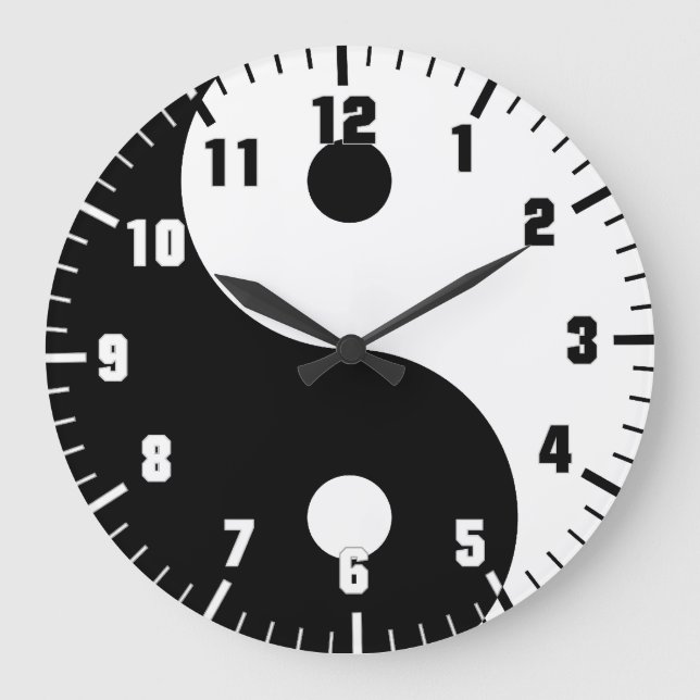 Grande Horloge Ronde yin yang (Recto)