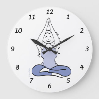 Grande Horloge Ronde Yoga clock