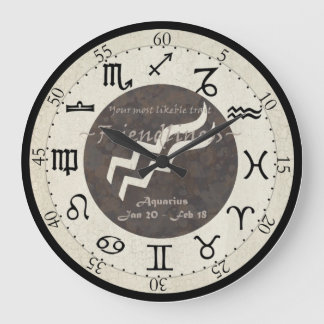 Grande Horloge Ronde Zodiaque Clock