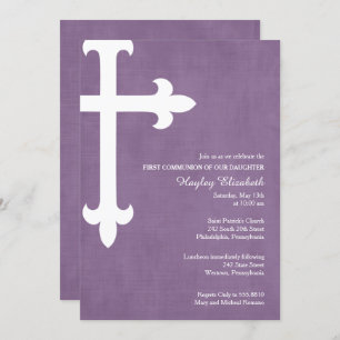 Grande Invitation inter-religieuse, violette