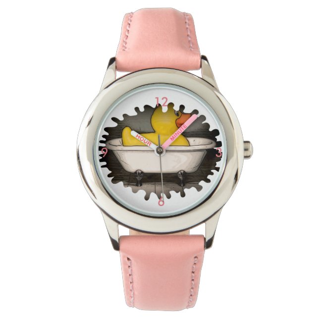 Grande montre en caoutchouc canard (devant)