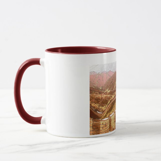 Grande Muraille Badg Mug (Gauche)