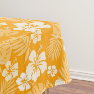 Grande nappe tropicale à fleurs