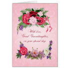 Grande Petite-fille Anniversaire de magnifiques Ro