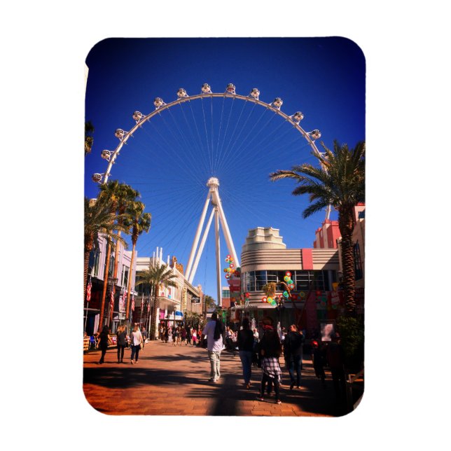 Grande Roue à rouleaux Ferris Las Vegas #1 Magnet (Vertical)