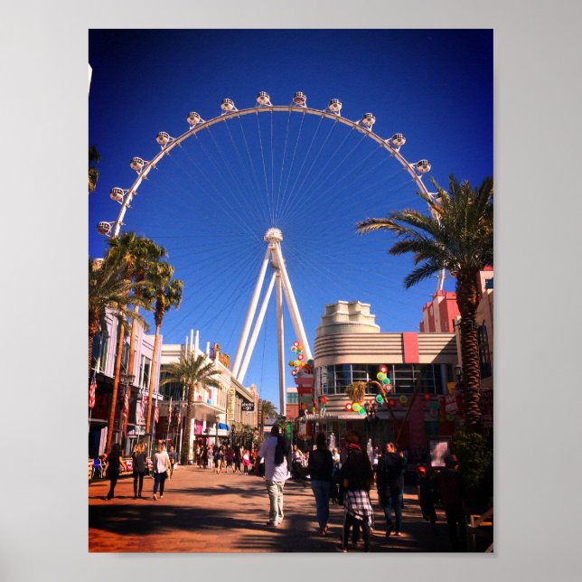Grande Roue Ferris Las Vegas #1 Poster (Devant)