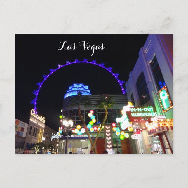 Grande Roue Ferris Las Vegas #5 Carte Postale (Devant)