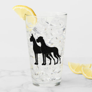 Grande Silhouettes Danse Verre De Bière