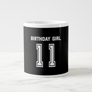 Grande Tasse 11e anniversaire maillot cadeau 11 ans fille