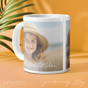 Grande Tasse 1 Photo et Texte Complets - Même Photo des Deux Cô