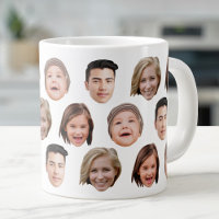 20 Oz Jumbo Famille Face 4 Photos Spécialité