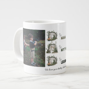 Grande Tasse 2 Photo DAD The Man Myth Légende Type extérieur