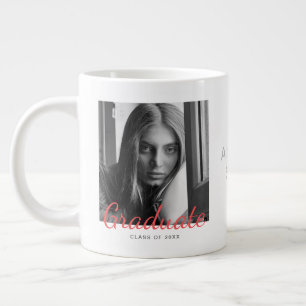 Grande Tasse 2 Photo Simple Moderne Minimaliste Diplômé
