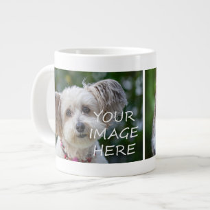 Grande Tasse 2 Photos Faites Votre Propre Nouveau Pet Chat Chie