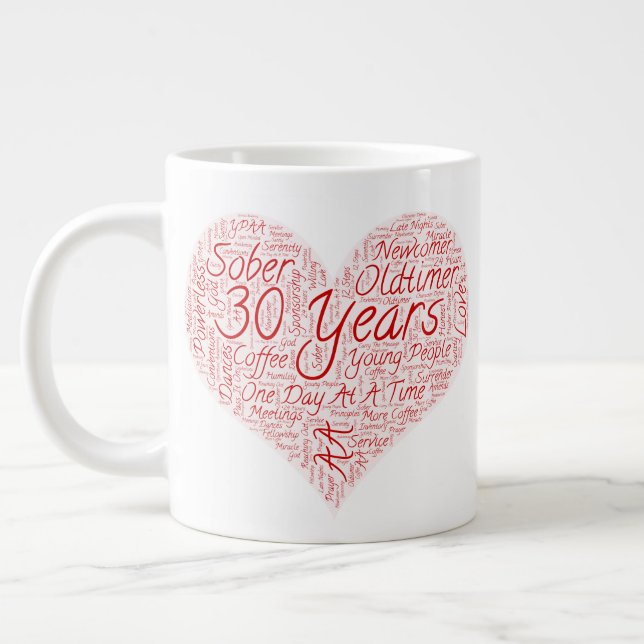 Grande Tasse 30 ans par la grâce de Dieu (Gauche)