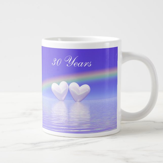 Grande Tasse 30e anniversaire Pearl Hearts (Droite)