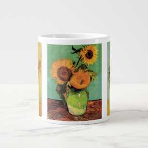 Grande Tasse 3 peintures différentes Vincent van Gogh Sunflower