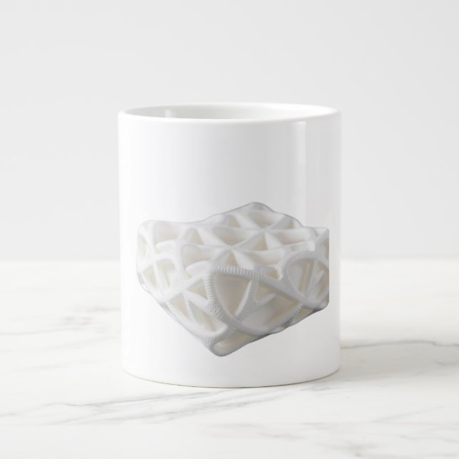 Grande Tasse 3D Printed Lattice Cushioning Sustainable Innovati (Devant)