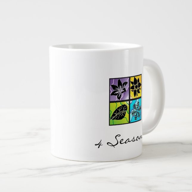 Grande Tasse 4 saisons (Devant droit)