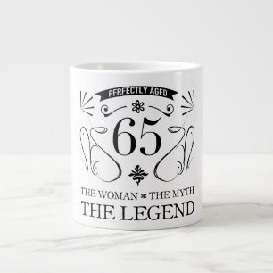 Grande Tasse 65e anniversaire pour les femmes