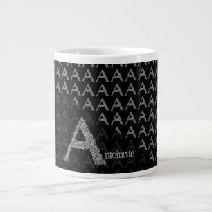 Grande Tasse A - L'Alphabet Falck (Argent)