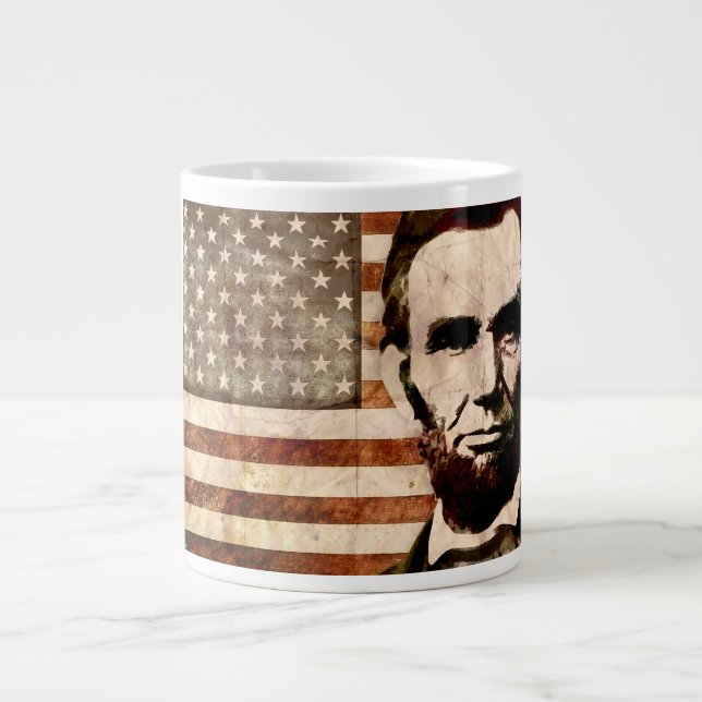 Grande Tasse Abraham Lincoln (Devant)