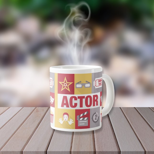 Grande Tasse Acteur Professionnel Iconique Conçu (Créateur téléchargé)