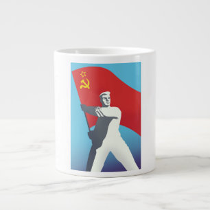 Grande Tasse Affiche de voyage soviétique