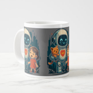 Grande Tasse AI & Robot Characters – Futuristic Design Collecti