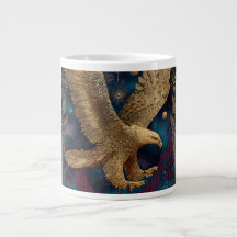aigle doré céleste art