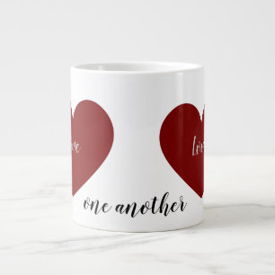 Grande Tasse aimez-vous les uns les autres