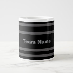 Grande Tasse Ajouter Un Nom D'Équipe Couleurs D'Équipe De Sport