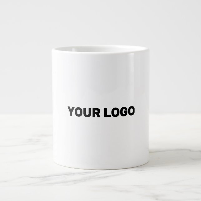 Grande Tasse ajouter votre logo dans un (Devant)