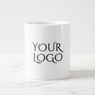 Grande Tasse ajouter votre logo en blanc