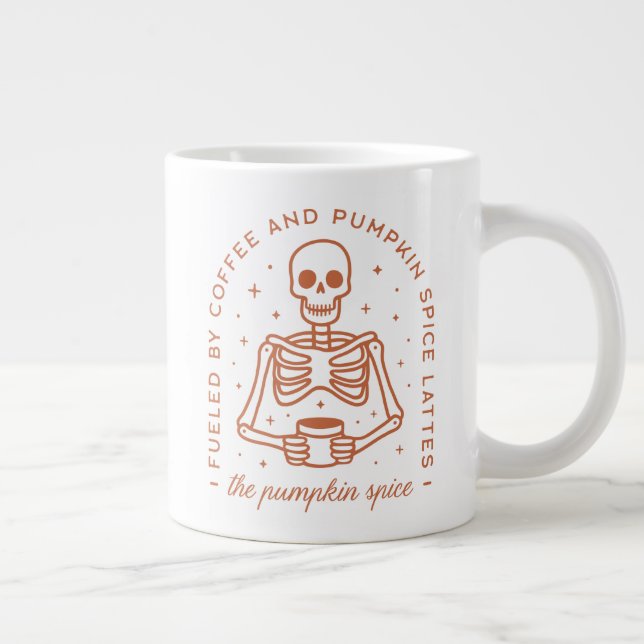 Grande Tasse Alimenté par le café et les lattes d'épices Citrou (Droite)